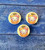 HK pineapple focal silicone bead