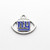 Giants oval metal charm