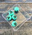 Blue 15mm Round silicone beads