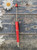 Red glitter Beadable pen