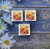 White square focal silicone bead #3