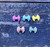10pc bow CC mix acrylic flatback