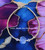 14k gold Clear Rose bracelet