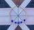 14K  September stardust round bracelet