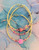 14k gold 3pc October stack bracelet set #1