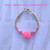 14k gold kitty pink bracelet #1