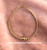 14k All gold shark tooth bracelet #1A