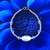 14k gold clear oval swirl bracelet