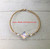 14k Gold clear Diamond bracelet #2