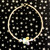 14k gold clear butterfly bracelet #1