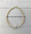 14k gold April pave bracelet #1