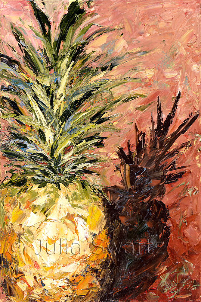 Pineapple Fruit Oil Painting
