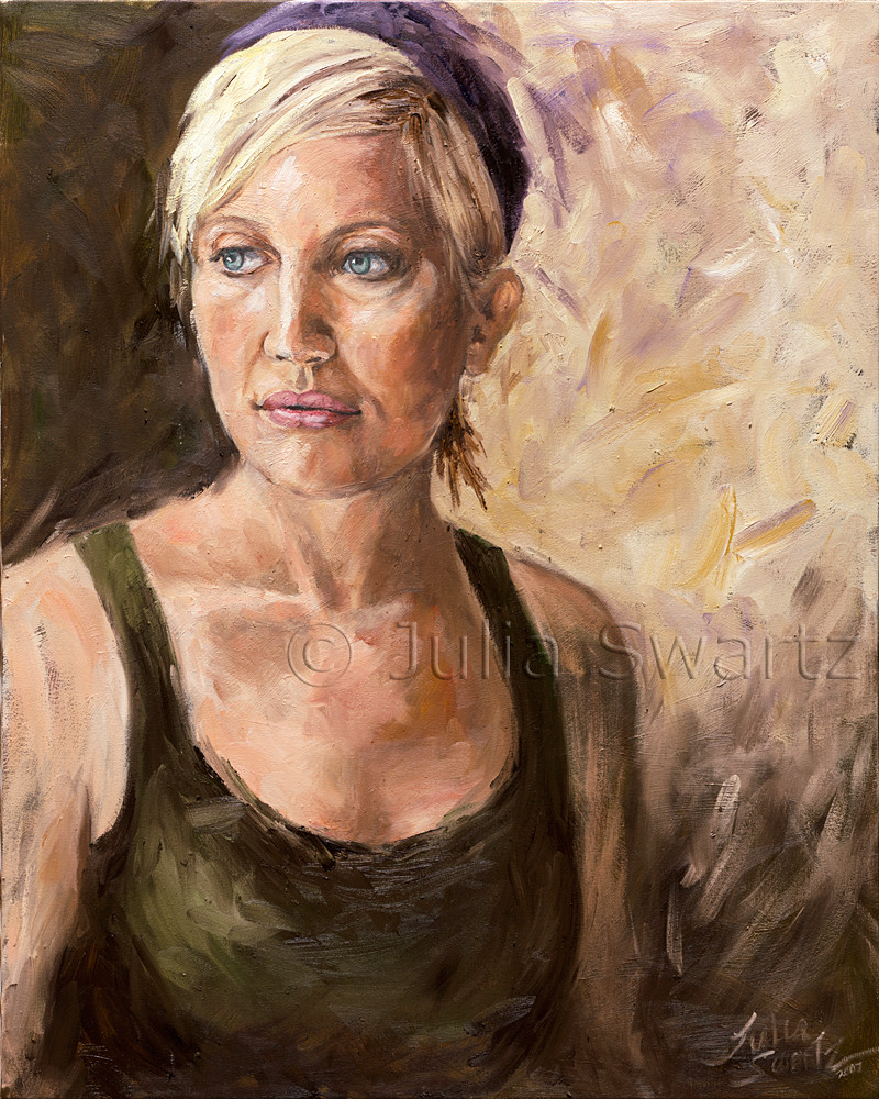 Sarah Figure Oil Painting