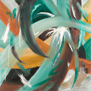 An abstract oil painting, Splash, by Julia Swartz Lancaster PA An abstract oil painting, Splash, by Julia Swartz Lancaster PA