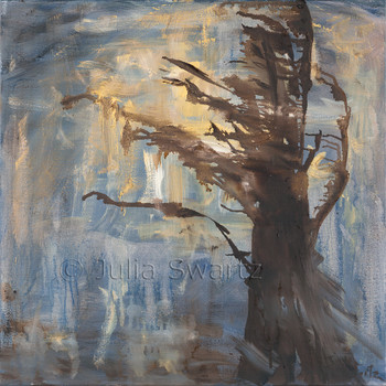 Swim 油絵 oil painting 絵画 原画 abstract Beach_Abstract_Oil_Painting__7