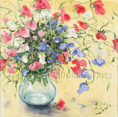 Sweet_Pea_Flower_Oil_Painting_
