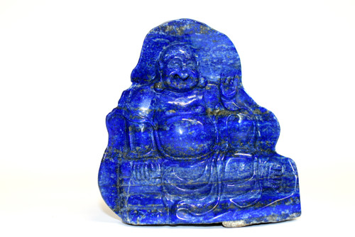 Lapis Lazuli Happy Buddha Statue