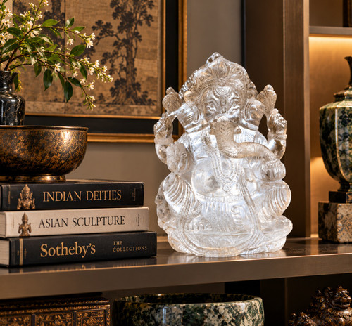 Rock Crystal Ganesha 5 lb