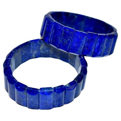 Pair Fine Lapis Bracelets