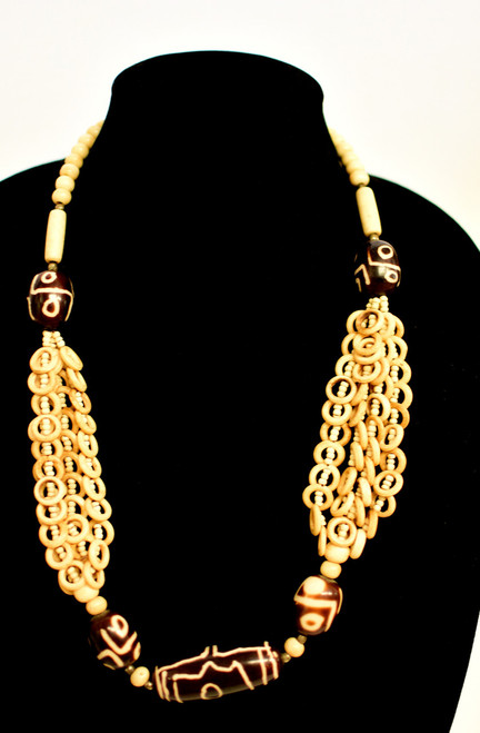 Tibetan Bone Necklace 1