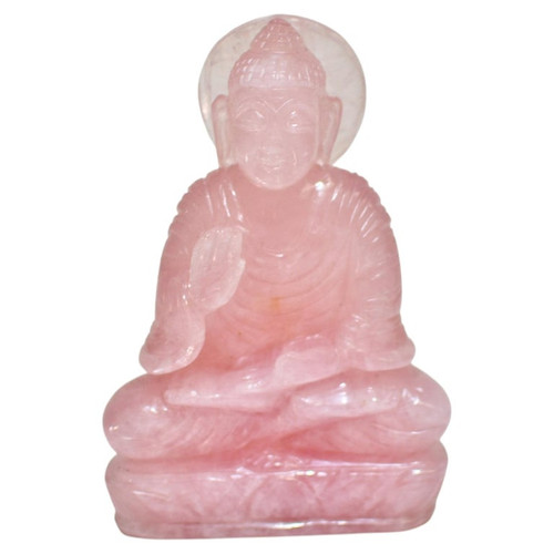 Rose Quartz Buddha