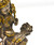 tibetan tara with recumbent goose, gilded white brass