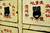 Rare Yellow Antique Apothecary Cabinet 67 Drawers