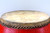Vintage Red Lacquered Wide Drum 26"