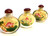 Eglomise Reverse Painted Snuff Bottles Set of 3 Lotus