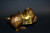 Han Bronze Recumbent Horse Gold Saddle
