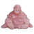 Rose Quartz Happy Buddha