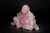 Rose Quartz Happy Buddha