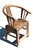 Pair Antique Provincial Horseshoe Chairs