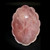 Rose Quartz Lotus Bowl 11" Large