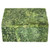 Gemstone Box Green Snowflake Serpentine