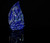 Lapis Buddha w Bodhi Leaf