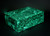 Huge Malachite Box 8"