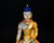 Rock Crystal Buddha Gilt Bronze