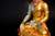 Rock Crystal Buddha Gilt Bronze