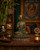 Antique Tibetan Teacher Tsongkhapa Bronze Statue