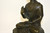 Antique Tibetan Teacher Tsongkhapa Bronze Statue