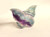 Pair Fluorite Butterfly Dishes