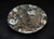 Pair Ammonite Plates 4.5" Black