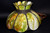 Antique American Avocado Ceiling Lamp Shade Glass