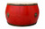 Monumental Antique Drum Red Lacquered48"