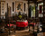 Monumental Antique Drum Red Lacquered48"
