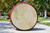 Monumental Antique Drum Red Lacquered48"