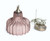 Mouth Blown Mauve Glass Pendant Light Shade