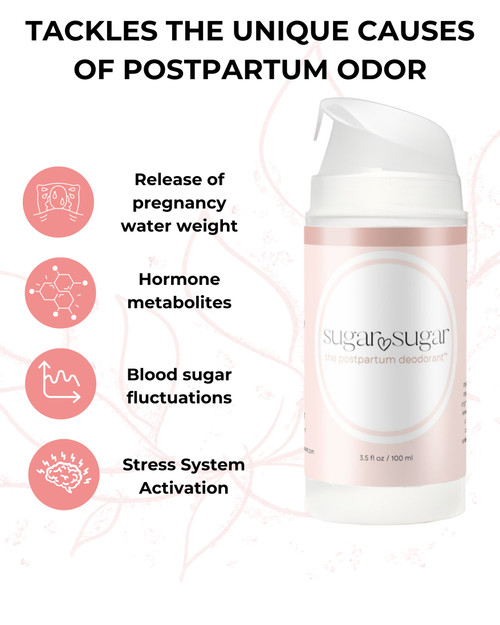 SUGAR•SUGAR The Postpartum Deodorant™