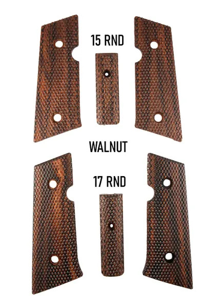 P320 Commander WOOD Grip Panels